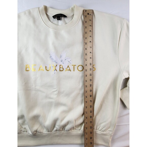 Harry Potter Wizarding World New York Beauxbatons Crew Neck Sweatshirt Size LG - Picture 9 of 9